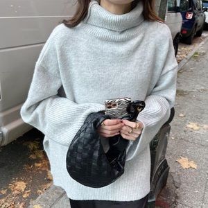 Oversized turtleneck